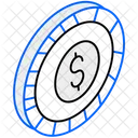 Dollar Coin  Icon