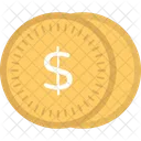 Dollar Coins  Icon