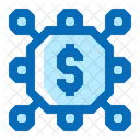 Dollar Connecting  Icon