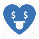 Dollareyes Face Heart Icon