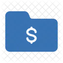 Dollar Folder  Icon