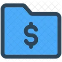 Document Storage Dollar Icon