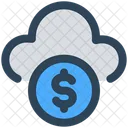 Cloud Computing Dollar Icon