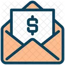 Dollar Mail  Icon