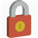 Dollar Padlock  Icon