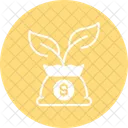 Dollar Plant Money Growth Financial Growth Icon