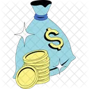 Dollar Sack Financial Technology Financial Planning Icon