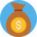 Dollar Sack Cash Dollar Finances Icon