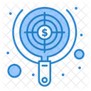 Dollar Search Financial Search Search Icon