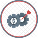 Dollar Setting  Icon