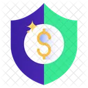 Money Security Capital Security Money Protection Icon