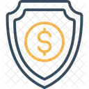 Dollar Shield  Icon