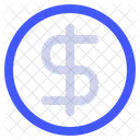 Dollar Money Currency Icon