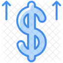 Dollar Up Icon