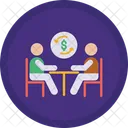 Dollar Update Business Meeting Meeting Icon