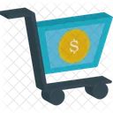 Landmark Dollar Sign Icon