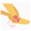 Pie Roto Lesion En El Pie Dolor Neuropatico Icono