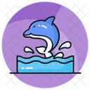 Dolphin Mammal Animal Icon