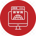 Domain registration  Icon