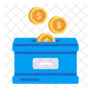 Donation Box Charity Box Money Donation Icon