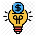 Donation bulb  Icon