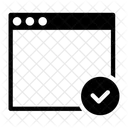 Done Checkmark Window Icon