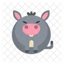 Donkey Animal Icon