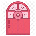 Door Entrance Wreath Icon