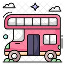 Double Decker Bus  Icon