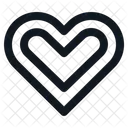 Double Heart  Icon