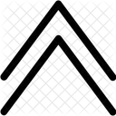 Double Up Arrow Correction Navigation アイコン