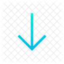 Down Arrow  Icon