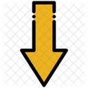 Down Arrow  Icon