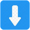 Down Arrow  Icon