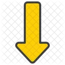 Down Arrow  Icon