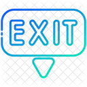 Down Exit  Icon