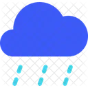 Down Pour Weather Cloud Icon