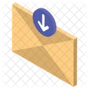 E-Mail herunterladen  Symbol