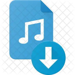 音楽ファイルをダウンロード  アイコン