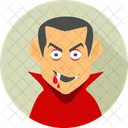 Dracula Horror Monster Icon