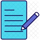 Draft Document Blueprint Icon