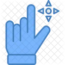 Drag Hand Dragging Hand Icon