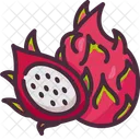 Dragon Fruit Healthy Food Pitaya Icon