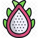 Dragon Fruit Pitaya Tropical Icon