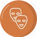 Drama Masks Comedy Masks Theater Masks Icon