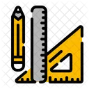 Draw Tools School Education Icon