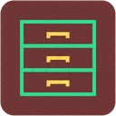 Drawers Cupboard Cabinet Icon