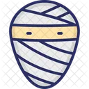 Dreadful Fearful Halloween Mummy Icon