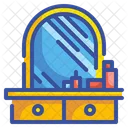 Mirror Dressing Furniture Icon