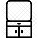 ドレッサー、家具、鏡 アイコン